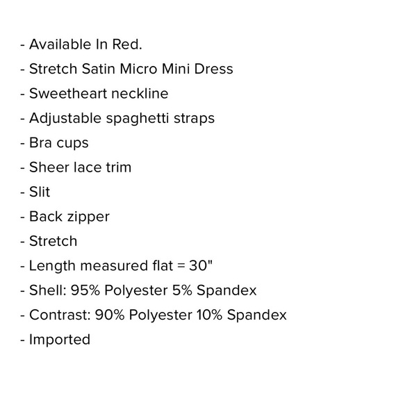 NWT FASHION NOVA spellbound CORSET Red Stretch Satin Micro Mini Dress XL - Picture 6 of 8